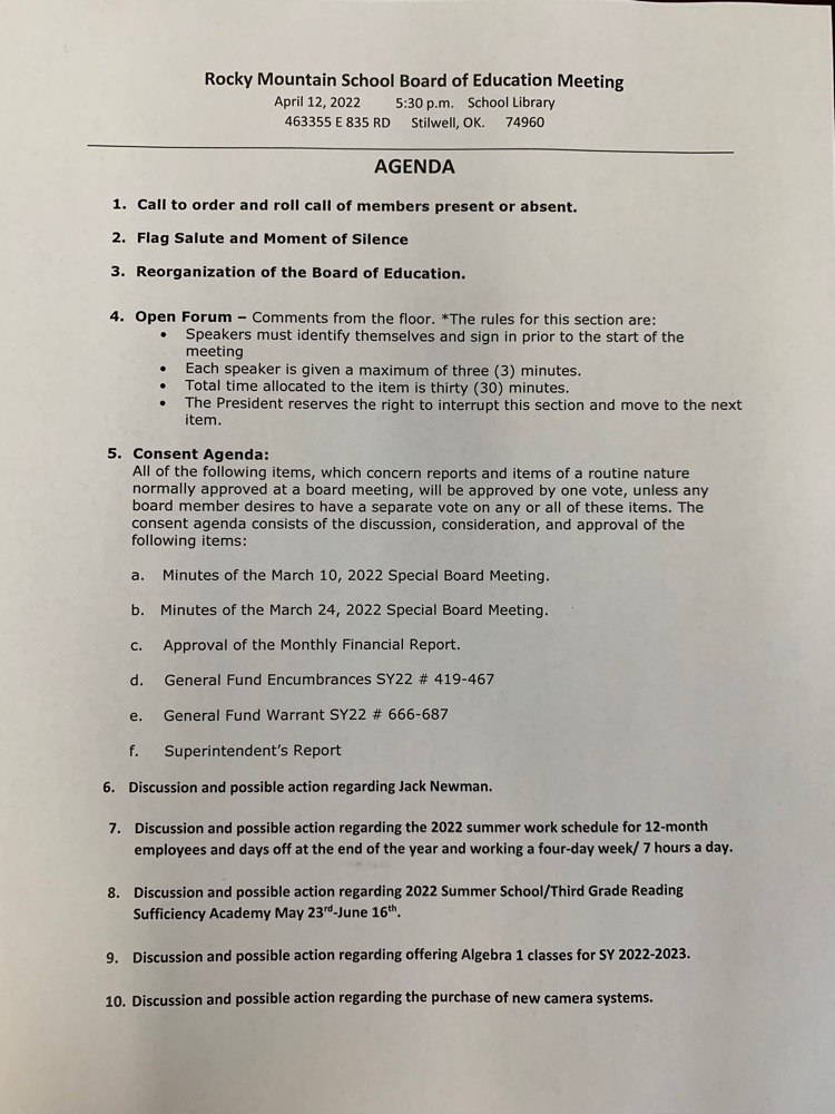 April 2022 Board Meeting Agenda pg 1